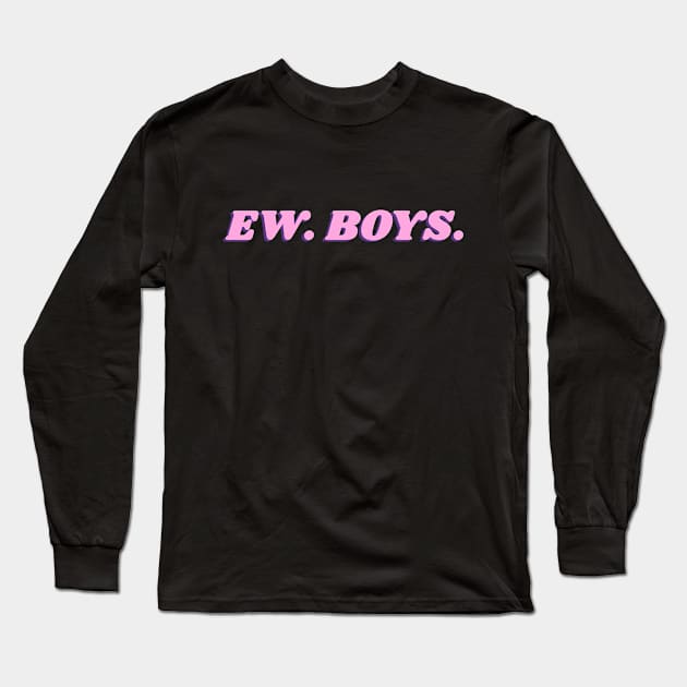 EW. BOYS. Version: Strawberry Creme Long Sleeve T-Shirt by ShinyBat